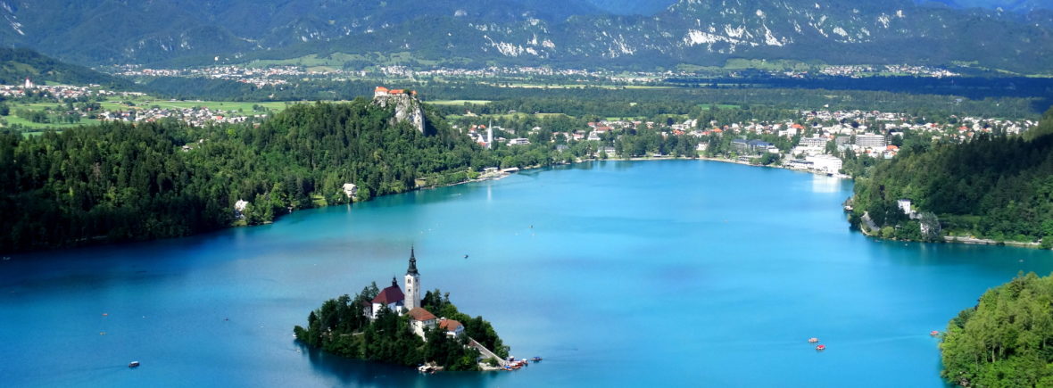 vue lac de Bled